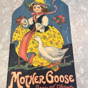 Vintage Mother Goose Paperback Book